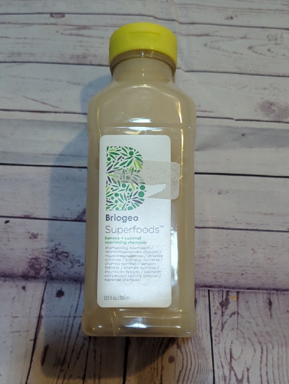 Briogeo Superfoods Banana + Coconut Nourishing Shampoo | Sulfate-Free Daily Sham